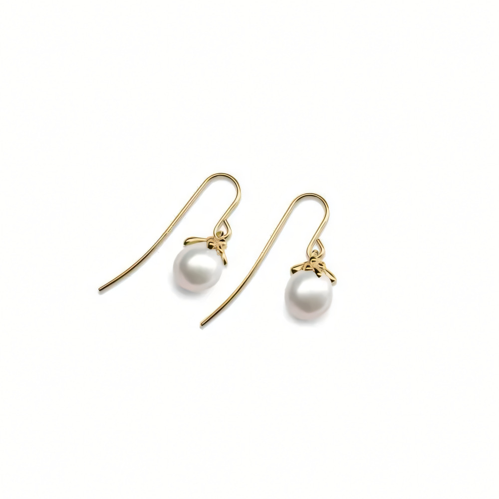 By Björk - ÖrHängen guld barockpärlor